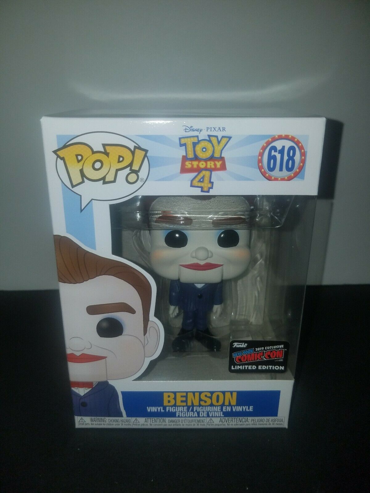 Funko POP Disney Toy Story Benson - #618:NYCC Exclusive